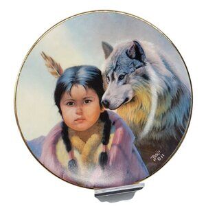 Loyal Alliance By Perillo Pride Of America's Indians 1986 Collectors Plate #5